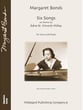 Six Songs on Poems by Edna St. Vincent Millay Vocal Solo & Collections sheet music cover